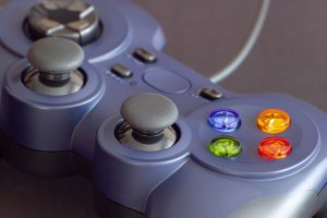 Detailed close-up of a gaming controller emphasizing its vibrant buttons. — Mobile Game Private Server: Delivering Innovative
