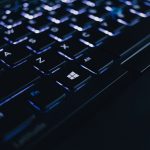 Detailed view of an illuminated laptop keyboard showing individual keys and backlight effect. — Take Advantage of the Interne